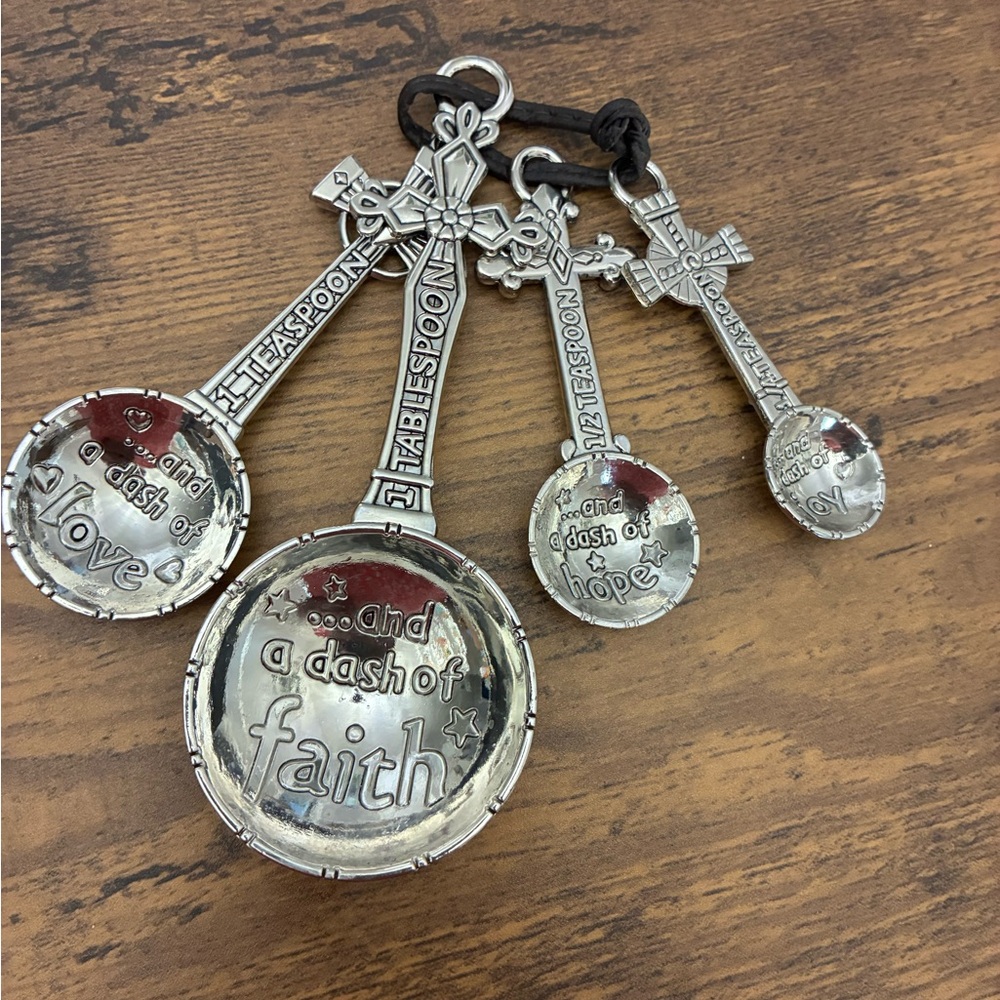Dash of Faith, Love, Hope & Joy Measuring Spoons
